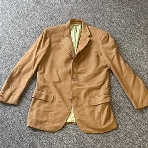 Elegant Brown Men's Blazer